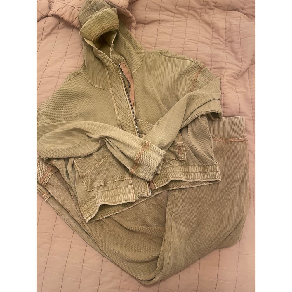 Free People Matching Ribbed Set - Picture 3 of 5